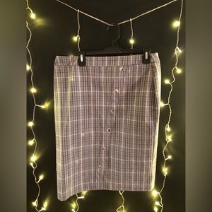 Soho Apparel Plaid Skirt